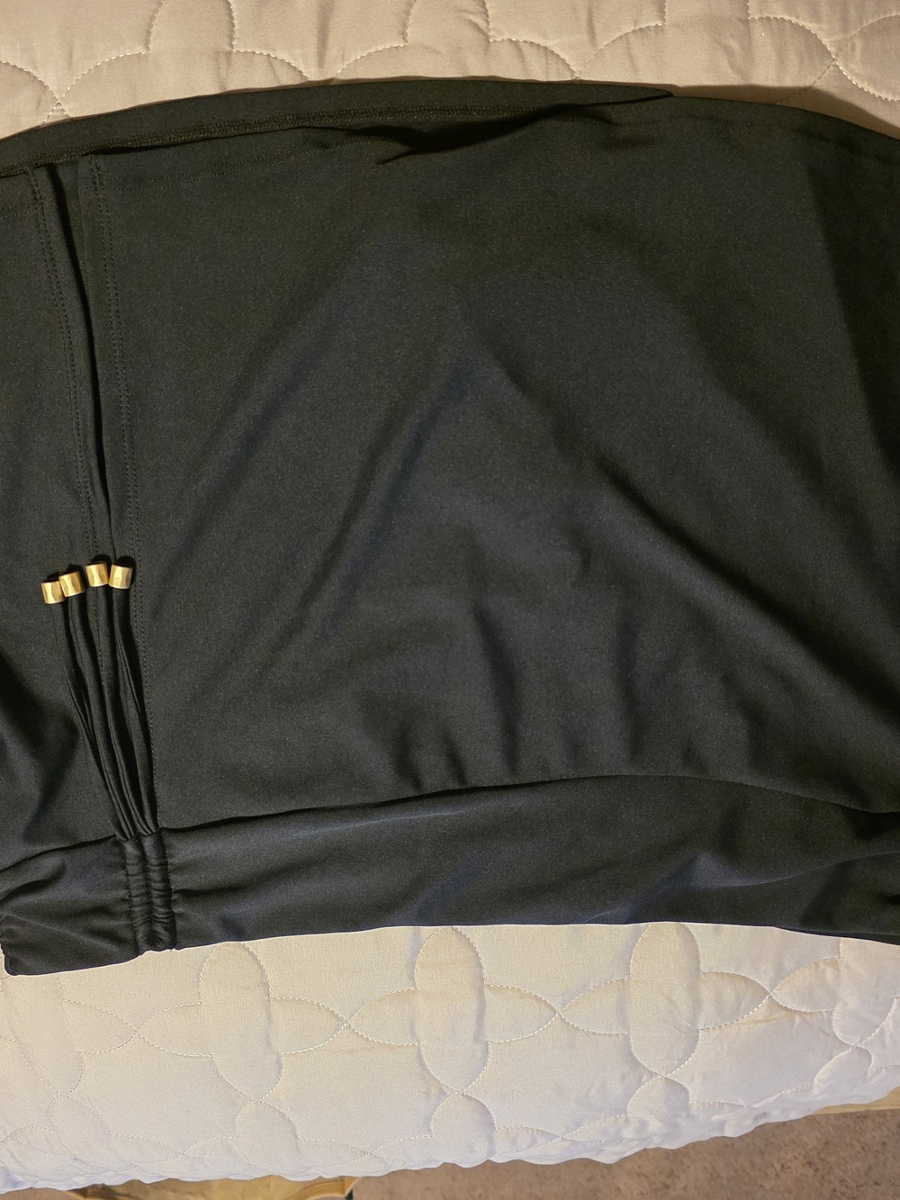 Time and Tru Black Tankini with Skirt Swim Set - Picture 6 of 10